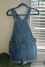 Blue Jean Short Overall Photo 0