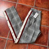 Lovers + Friends NWT Tailored Snap Track Pants Photo 0