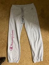 Champion Grey  Sweatpants Photo 0
