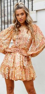 Selfie Leslie Leopard Print Dress Photo 0