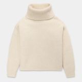 UGG Cream Chunky Knit Lylah Roll Neck Turtleneck Sweater Photo 0