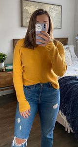 Nordstrom Yellow Sweater Photo 0