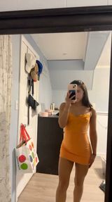 Urban Outfitters Orange Dress Photo 0