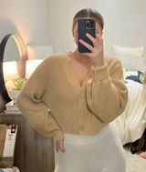 H&M  Knit Button up Sweater Photo 0