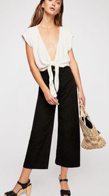 Free People Patti Pant In Black Photo 0