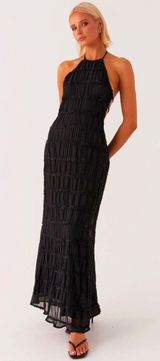 Black Aullie Maxi Dress Photo 0