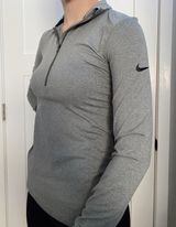 Nike Gray Quarter Zip Photo 0