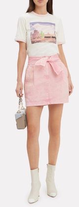 Ulla Johnson Pink  Mini Skirt Photo 0