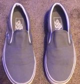 Vans Gray Slip-ons Photo 0