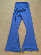 blue flare leggings Photo 0