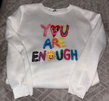 Crew Neck Sweatshirt White Size M Photo 0