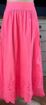 Farm Rio Eyelet Maxi Skirt XS Photo 0