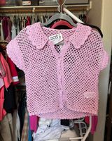 Pink Crochet Top Photo 0