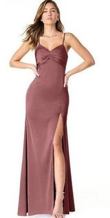 Linia stretch satin bridesmaid dress size A4 amethyst Photo 0