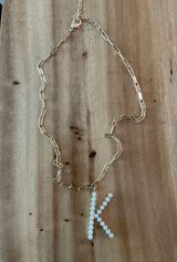 Sugarfix Initial “K” Pendant Necklace Photo 0