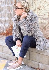 ASOS Faur Fur Coat Photo 0