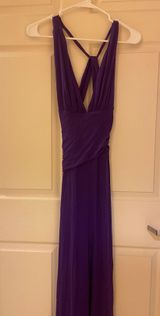 Venus Purple Maxi Dress Photo 0