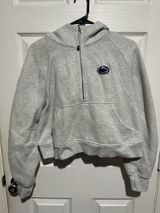 Lululemon Women's Scuba Oversized Half Zip Hoodie M/L Penn State Logo Photo 0