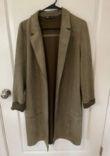 ZARA Suede Jacket Photo 0
