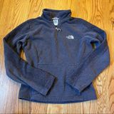 The North Face women’s gray quarter zip pullover size XS Photo 0