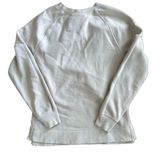 Universal Thread High Low Cream Split Hem Crewneck Sweatshirt Photo 0