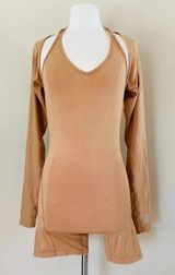 Free People Movement Saddle Up Set in Light Earth Size Small NWOT $90 Photo 0