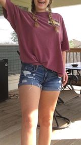 American Eagle Outfitters Medium Denim Shorts Photo 0