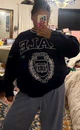 Yale university sweater Navy Blue Crew Neck loungewear Size M Photo 0