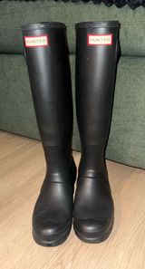 Black Hunter Rain Boots Photo 0