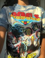 Custom Made Tie Dye Star Wars Tee Photo 0