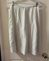 Hillard & Hanson Hilliard & Hanson White Embroidered Midi Skirt 6 Photo 0