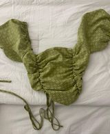 Topshop Puff Sleeve Top Photo 0