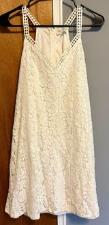 Jun & Ivy White Lace Dress Photo 0