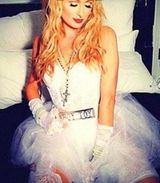Like A Virgin Madonna Halloween Costume White Photo 0