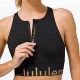 Energy Bra High Neck Long Line Zip Special Edition Medium Support 8 Photo 0