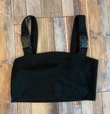 Princess Polly Black Buckle Top Photo 0