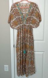 World's Market long bohemian flowy sz S/M dress. Red Size M Photo 0