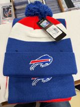 Buffalo Bills Beanie and Scarf Blue Photo 0