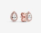 Pandora Rose Gold Teardrop Earrings Photo 0