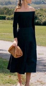 Tuckernuck Marissa Midi Dress in Black Photo 0