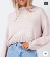 Princess Polly Pink  Sweater Photo 0