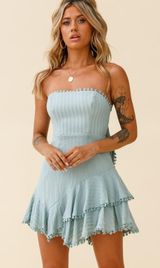 Selfie Leslie Strapless Mini Dress Photo 0