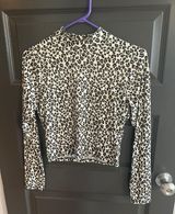 Cheetah Long Sleeve Turtleneck Photo 0
