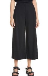 VINCE Crop Wide Leg Pants In Black 6 Photo 0