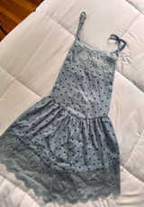 Free People Slip Dress Lace Mini Photo 0