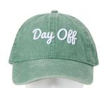 None Day Off Sage green baseball cap/hat Photo 0