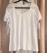 Ny Collection NWT  Size L V-Neck Boho Top Photo 0