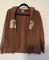 Gap Brown Zip Up Hoodie Photo 0