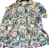 Reel Legends Tropical Print Adventure SPF 50 Shirt. PS Photo 0
