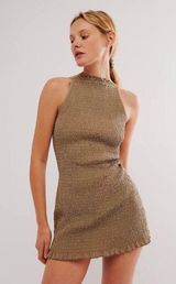 Iyla Smocked Mini in Ground Coriander SMALL NWT Photo 0